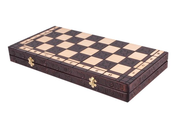 tablero de ajedrez de madera plegable melocoton regalos 1 1