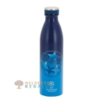 Vista frontal de botella térmica.