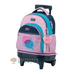 Vista frontal de carro compacto desmontable.