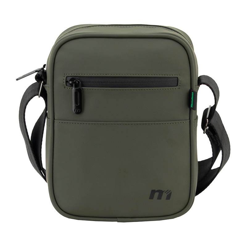 bolso-bandolera-hombre (6) Vista trasera de bandolera resistente al agua de hombre.