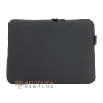 Vista trasera de funda de ordenador resistente al agua.