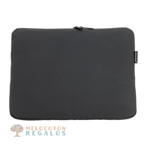 Vista trasera de funda de ordenador resistente al agua.