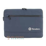 Vista frontal de funda de ordenador resistente al agua.