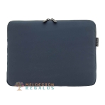 Vista trasera de funda de ordenador resistente al agua.