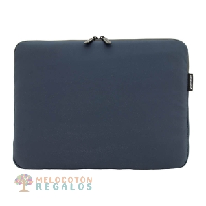 Vista trasera de funda de ordenador resistente al agua.