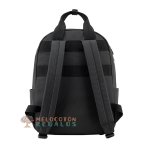 Vista trasera de mochila bolso resistente al agua.