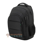 Vista frontal de mochila ejecutivo universidad.