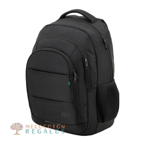 Vista frontal de mochila ejecutivo universidad.