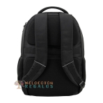 Vista trasera de mochila ejecutivo universidad.