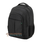 Vista frontal de mochila ejecutivo universidad.