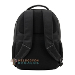 Vista trasera de mochila ejecutivo universidad.