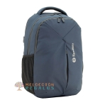 Vista frontal de mochila ejecutivo universidad.