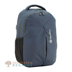 Vista frontal de mochila ejecutivo universidad.