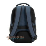 Vista trasera de mochila ejecutivo universidad.