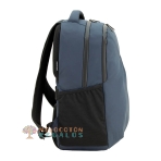 Vista lateral de mochila ejecutivo universidad.