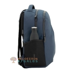 Vista lateral de mochila ejecutivo universidad.