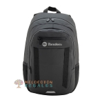 Vista frontal de mochila ejecutivo universidad.