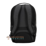 Vista trasera de mochila ejecutivo universidad.