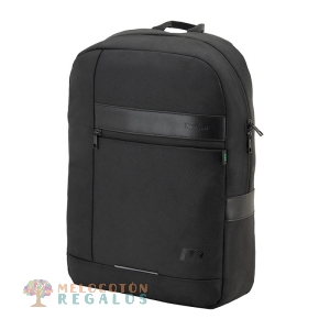 Vista frontal de mochila ejecutivo universidad.