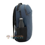 Vista lateral de mochila ejecutivo universidad.