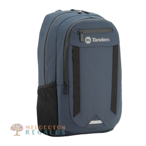 Vista frontal de mochila ejecutivo universidad.