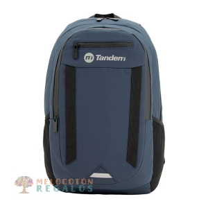 Vista frontal de mochila ejecutivo universidad.