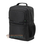 Vista frontal de mochila ejecutivo universidad.