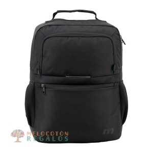 Vista frontal de mochila ejecutivo universidad.