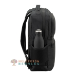 Vista lateral de mochila ejecutivo universidad.