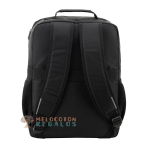 Vista trasera de mochila ejecutivo universidad.