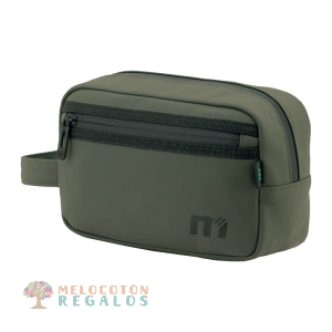 Vista frontal de neceser de viaje resistente al agua.